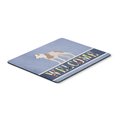 Skilledpower American Bulldog Welcome Mouse Pad; Hot Pad Or Trivet SK230608